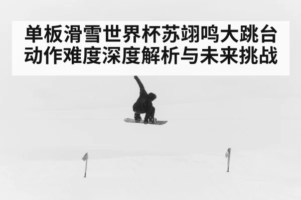 单板滑雪世界杯苏翊鸣大跳台动作难度深度解析与未来挑战